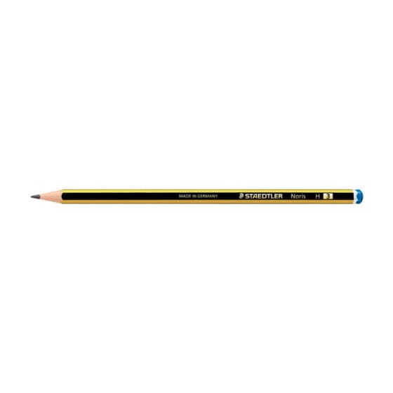 Staedtler® Noris® Bleistift 120 - H, gelb-schwarz