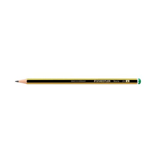 Staedtler® Noris® Bleistift 120 - 2H, gelb-schwarz