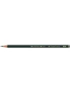 Faber-Castell Bleistift CASTELL® 9000 - 4B, dunkelgrün