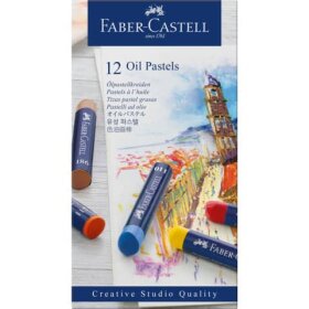 Faber-Castell Creative Studio Ölpastellkreide, 12...