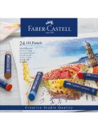 FaberCastell Creative Studio Ölpastellkreide, 24 Farben sortiert im Kartonetui