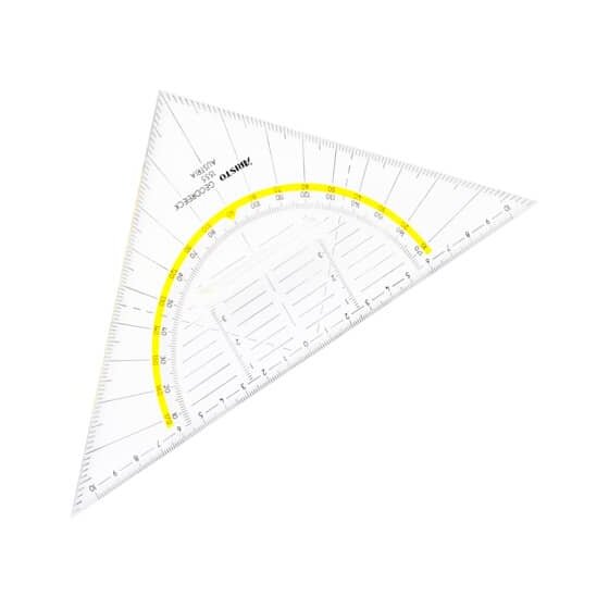 Aristo Geo-Dreieck® mit Griff, Plexiglas®, 225 mm