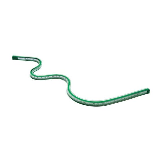 Rumold Flexible Kurvenlineale mit mm-Teilung, 30 cm
