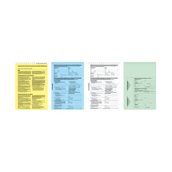 SIGEL Kaufvertrag für gebrauchtes Kfz - offizieller ADAC-Vordruck, A4, 4 Blatt