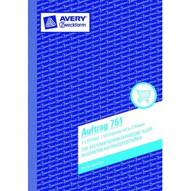 Avery Zweckform® 751 Auftrag, DIN A5,...