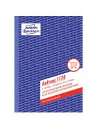 Avery Zweckform® 1726 Auftrag, DIN A5, selbstdurchschreibend, 3 x 40 Blatt, weiß, gelb, rosa