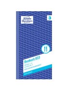Avery Zweckform® 833 Bonbuch, Kompaktblock, mit Kellner-Nr., 2 x 50 Blatt, pink