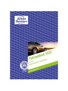 Avery Zweckform® 1222 Fahrtenbuch - A5, steuerlicher km-Nachweis, 32 Blatt, weiß