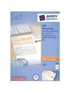 Avery Zweckform® 2817 Sepa-Überweisung - A4, inkl. Software-CD, 100 Blatt