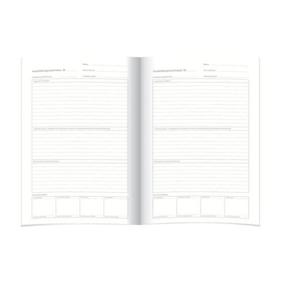 RNK Verlag Ausbildungsnachweis-Heft wöchentlich/monatlich, alle Berufe, 56 Seiten, DIN A4
