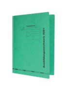 RNK Verlag Ausbildungsnachweis-Hefter, 390g/qm Spezialkarton, grün