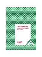 RNK Verlag Urlaubsantrag - Block, 50 Blatt, DIN A5