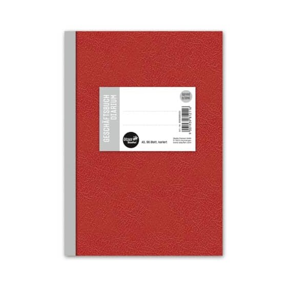 Staufen® style Geschäftsbuch - A5, 96 Blatt, 70g/qm, 5 mm kariert