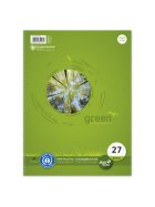 Staufen® green Collegeblock LIN27 - A4, 80 Blatt, 70 g/qm, liniert mit Rand