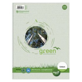 Staufen® green Collegeblock LIN21 - A4, 80 Blatt, 60...