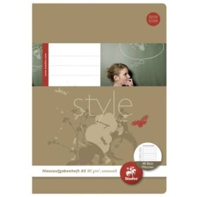 Staufen® style Hausaufgabenheft - A5, 48 Blatt, 80 g/qm