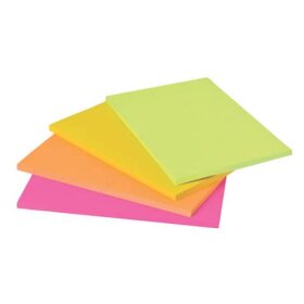 Post-it® SuperSticky Meeting Notes Neon - 203 x 52...