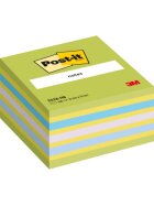 Post-it® Haftnotiz-Würfel - 76 x 76 mm, neonblau