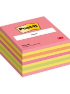 Post-it® Haftnotiz-Würfel - 76 x 76 mm, neonpink