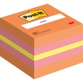 Post-it® Haftnotiz-Würfel Mini - 51 x 51 mm, pink