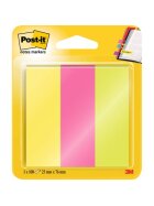 Post-it® Page Marker Neon - 25 x 76 mm, 3x 100 Streifen