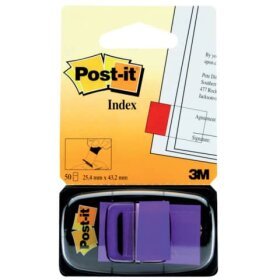 Post-it® Index Standard-Typ 680 - 25,4 x 43,2 mm, lila