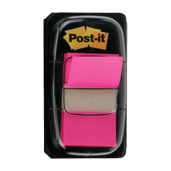 Post-it® Index Standard-Typ 680 - 25,4 x 43,2 mm, pink