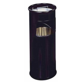 Durable Standascher mit Sandschale METALL rund, 260x620mm (ØxH), 17 l, schwarz