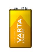 Varta Batterien LONGLIFE - E-Block/6LR61, 9,0 V, 1er Pack
