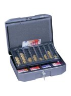Durable Geldzählkassette EUROBOXX® - 352 x 276 x 120 mm, silbergrau