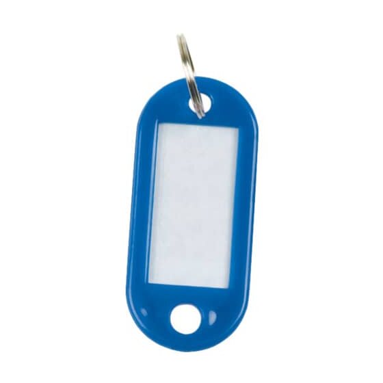Q-Connect® Schlüsselanhänger - dunkelblau, 10 Stück