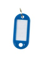 Q-Connect® Schlüsselanhänger - dunkelblau, 10 Stück