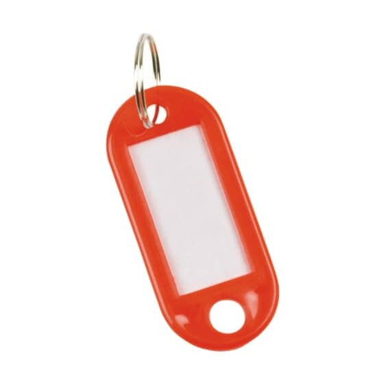 Q-Connect® Schlüsselanhänger - rot, 10 Stück