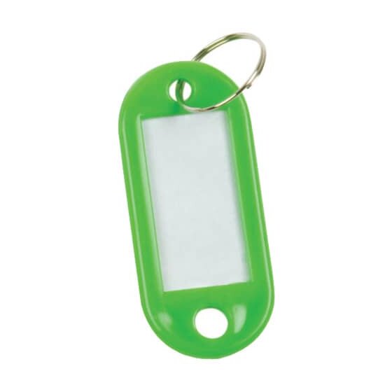 Q-Connect® Schlüsselanhänger - grün, 10 Stück
