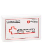 Leina-Werke Betriebsverbandkasten Office-First Aid - inkl. Wandhalterung - Kunststoff