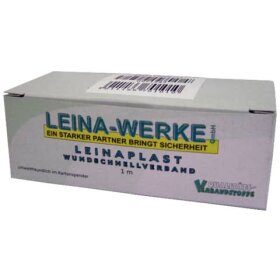 Leina-Werke Wundpflaster - 1 m x 8 cm elastisch