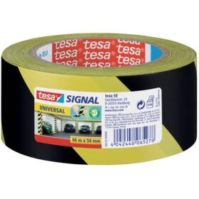 tesa® Markierungsklebeband Universal - gelb/schwarz -...