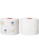 Tork® Toilettenpapier Midi für T6 System - extra weich, 3-lagig, 27 Rollen á 70 m