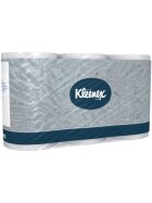 Kleenex® Kleinrollen Toilet Tissue - 3-lagig, geprägt, super-hochweiß, 6 Rollen