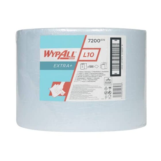 Wypall® Wischtuchrollen L20 - 1-lagig, blau, 1000 Tücher