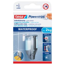 tesa® Powerstrips® Waterproof - ablösbar,...