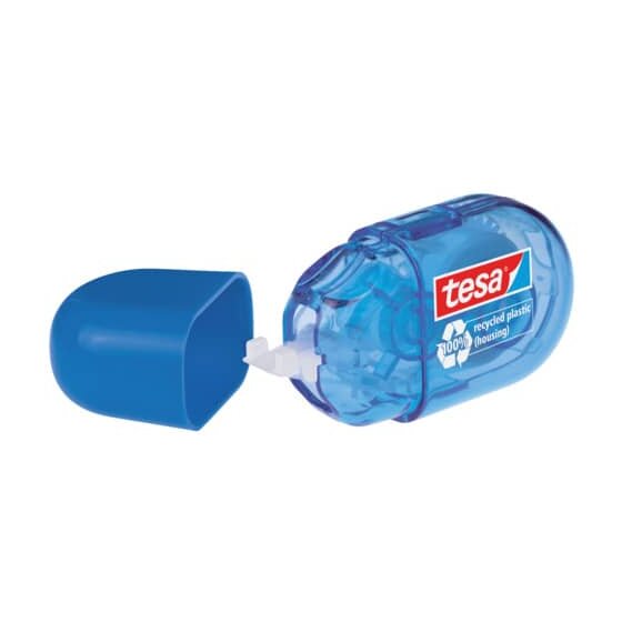 tesa® Korrekturroller Mini blau