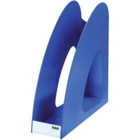 HAN Stehsammler TWIN - DIN A4/C4, standfest, modern, blau