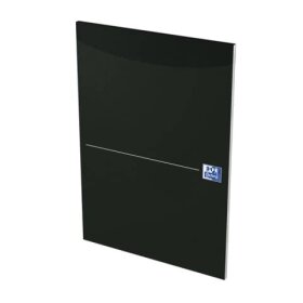 Oxford Office Briefblock - A4, kariert, schwarz, kopfgeleimt