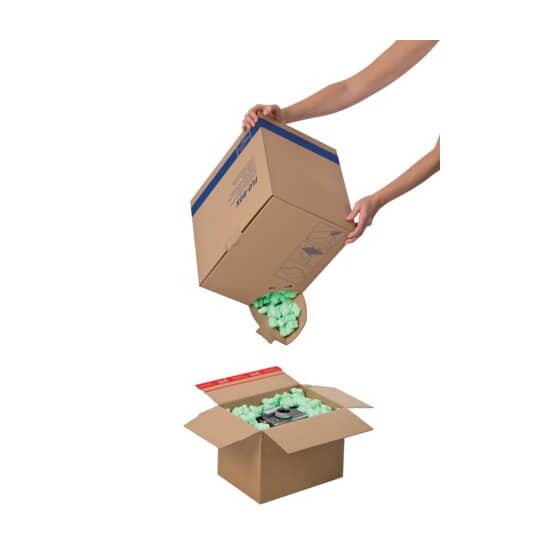 tidyPac® Flo-Box Verpackungschips - 45 Liter