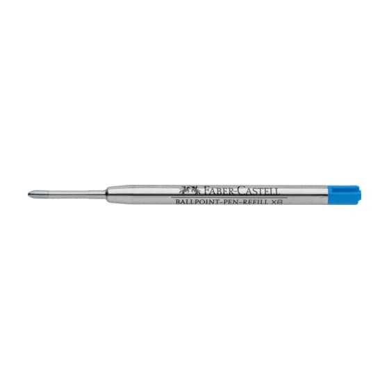 Faber-Castell Kugelschreibermine - XB, blau, dokumentenecht, Großraummine