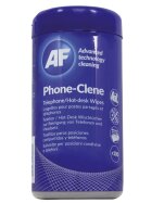 AF Phone Clene - 100 Reinigungstücher in Spenderbox