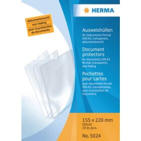 Herma 5024 Ausweishüllen - 155x220 mm für...