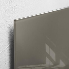 SIGEL Glas-Magnetboard Artverum - taupe, 48 x 48 cm