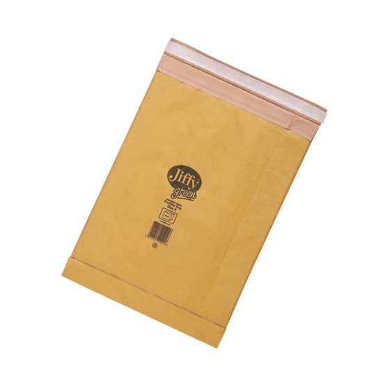 Jiffy® Papierpolstertasche Größe 5 - 260 x 381mm, braun